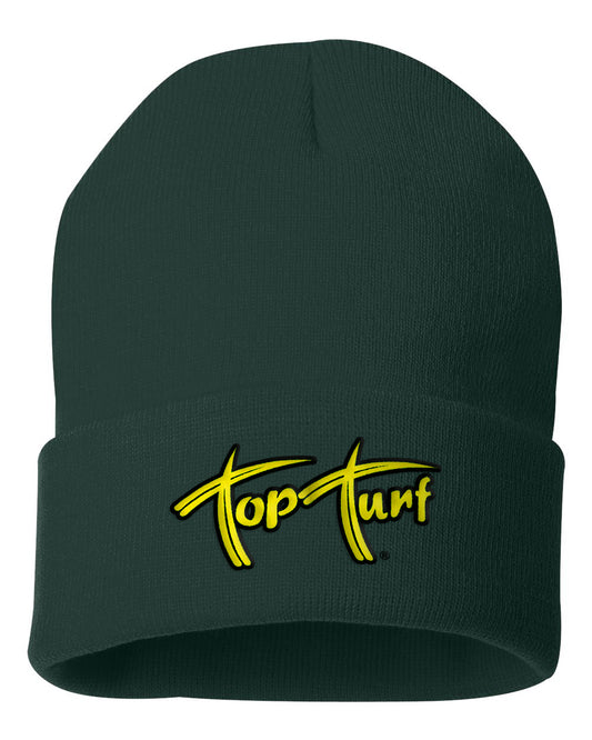 Top Turf Solid Knit Beanie